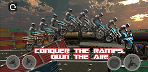Ramp Rider- Extreme Stunt Bike Screenshot 1
