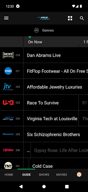 GEUS Fusion TV Screenshot 1