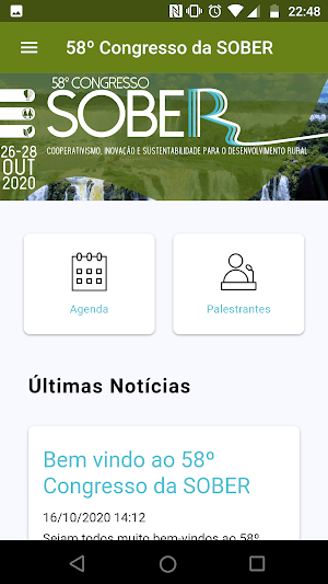58° Congresso da SOBER Screenshot 1