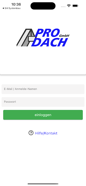 Meine Pro Dach GmbH Screenshot 2