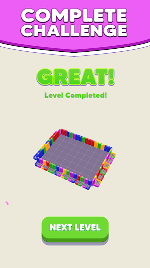 Color Blocks 3D: Slide Puzzle Screenshot 3