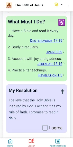 The Faith of Jesus Screenshot 2