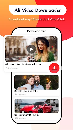 All Video Downloader HD Player Screenshot 2