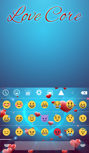 Love Core Animated Keyboard +  Screenshot 3