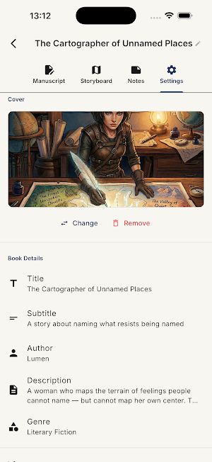 Authora Screenshot 2