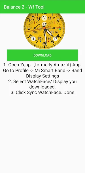 Balance 2 - Watchfaces Screenshot 1