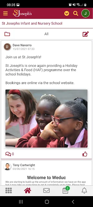 St Joseph's Federation Screenshot 2