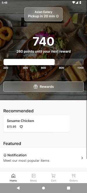 Asian Eatery Screenshot 0