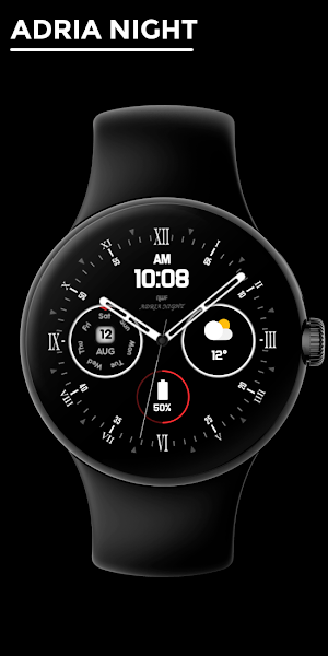 Adria Night - watch face Screenshot 0