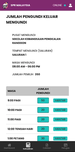 MySPR KTM Mobile Screenshot 1