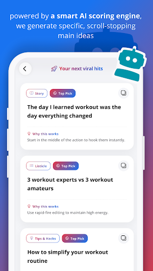 ideabait AI: Content Ideas Screenshot 1