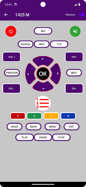 Remote For Spectra Tv Screenshot 2
