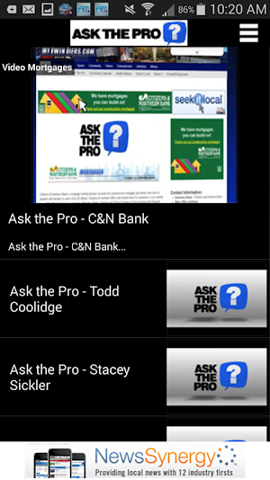 Ask the Pro 2 Go Screenshot 1