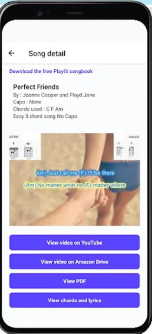 Playiit Guitar Karaoke Screenshot 2
