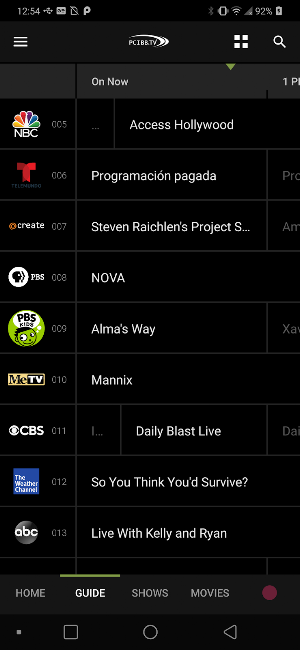 PCIBB.TV Screenshot 2