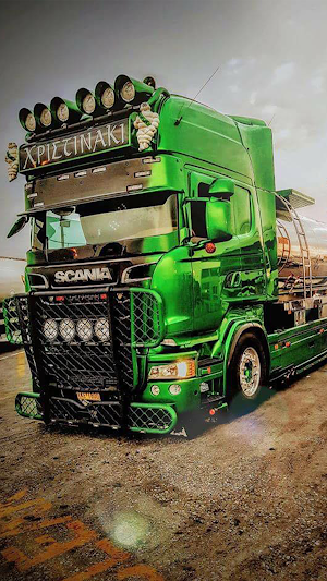 Scania Truck Wallpaper - Papel de Parede Scania Screenshot 2