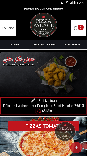 Pizza Palace Saint-Nicolas Screenshot 1