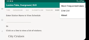 London Tube, Overground, DLR Screenshot 0