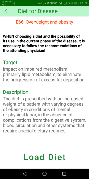Medical Diets Screenshot 3