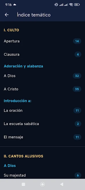 Himnos - Iglesia de Dios 7 día Screenshot 3