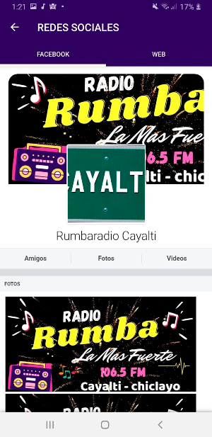 Radio Rumba Cayalti Screenshot 3