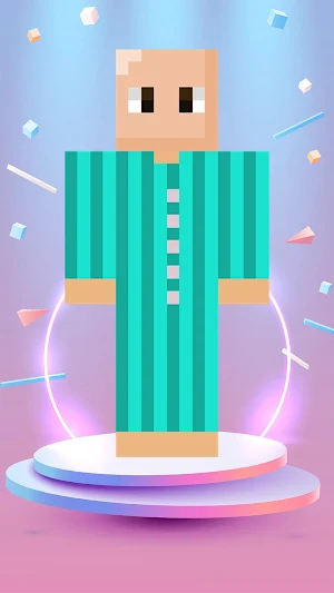 Saitama Skin for Minecraft Screenshot 2