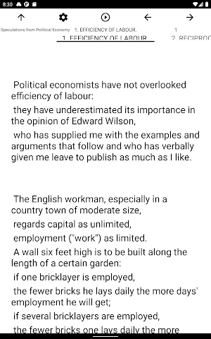 Book, Speculations from Political Economy Screenshot 3