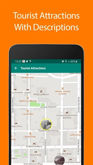 Guatemala Offline Map and Travel Guide Screenshot 0