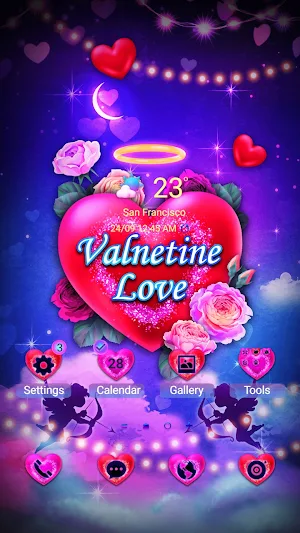 Valentine Love Day - Wallpaper Screenshot 0