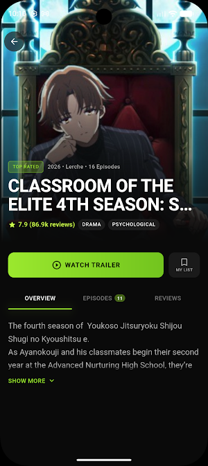 Super Animes - Animes Watch Screenshot 1