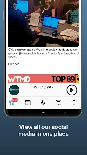 WTMD 89.7 Screenshot 3