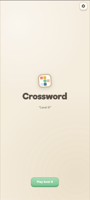 Crossword: Word Puzzles Screenshot 1
