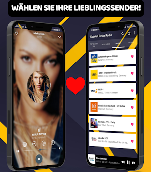 Absolut Relax Radio Online App Screenshot 2