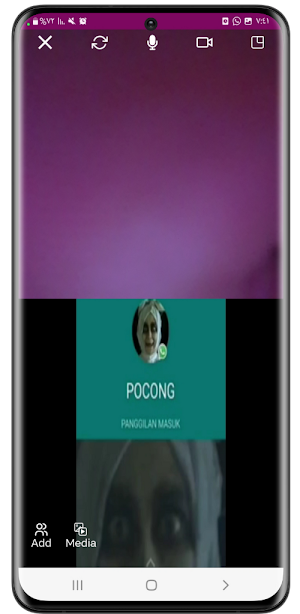 scary momo fake video call Screenshot 2