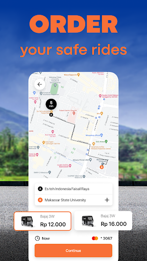 Maxride Transport, Indonesia Screenshot 1
