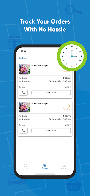Sendme HORECA Screenshot 2