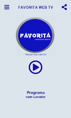 Favorita web tv Screenshot 0