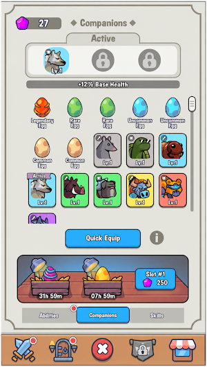 Auto Forge - idle RPG Screenshot 2