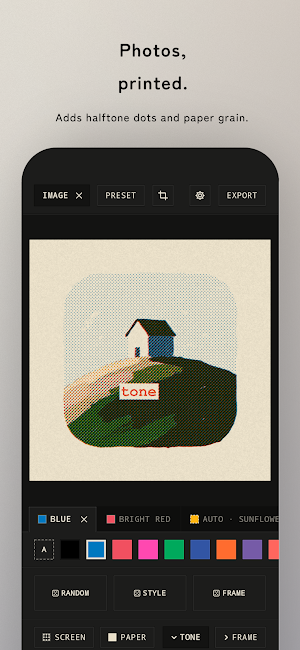 tone - photos, printed Screenshot 0