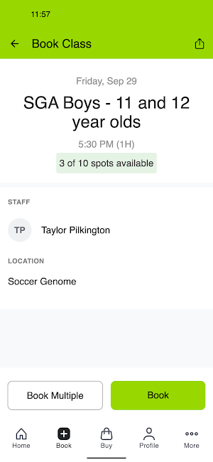 Soccer Genome Screenshot 2