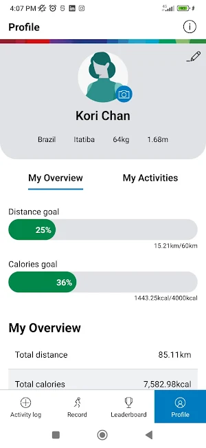 Fitness Challenge Screenshot 0