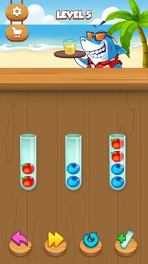 Magic Fruit Ball Sort Screenshot 0