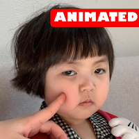 Animated Jin Miran Stickers for WhatsApp