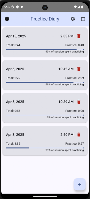 Practice Companion Screenshot 0
