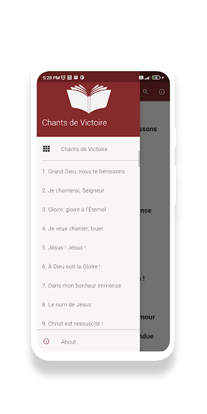 Chants de Victoire Screenshot 0