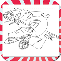 Superhero Coloring Book