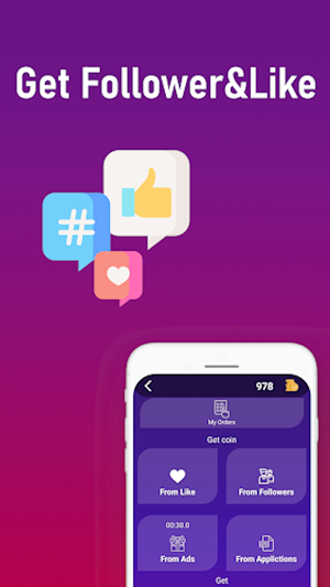 get Followers & Likes Ins Tags Screenshot 3