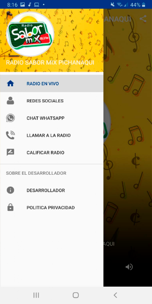 RADIO SABOR MIX PERU Screenshot 2