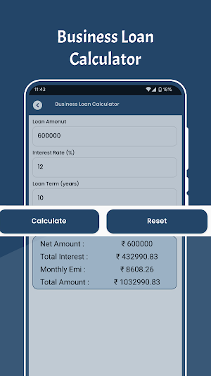 EMI Calculator - 2024 Screenshot 3