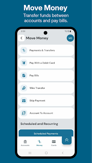 Homebase Credit Union Screenshot 2